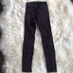 J Brand Wine Colored Jeans